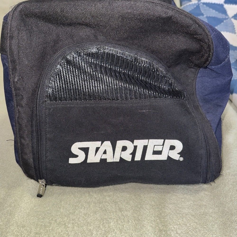 Starter Black and Blue Bag